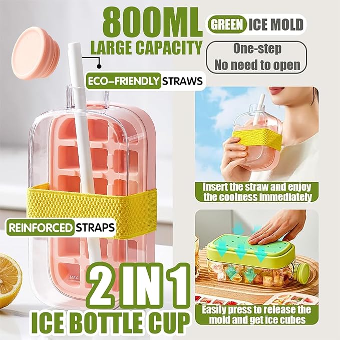 2-in-1 Ice Cube Bottle